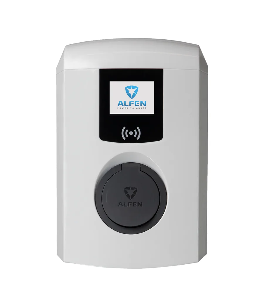 Laadpaal met MID-gecertificeerde kWh-meter en display